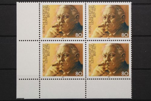 Deutschland, MiNr. 1308, Viererblock, Ecke li. unten, postfrisch