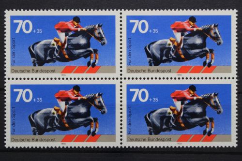 Deutschland (BRD), MiNr. 968, Viererblock, postfrisch