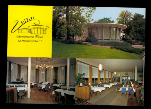 Rheydt, Gaststätte "Vitrine" im Schmölderpark