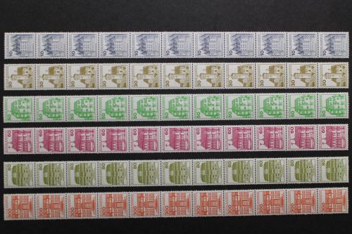 Deutschland, MiNr. 913-1143 A II R, Elferstreifen, postfrisch