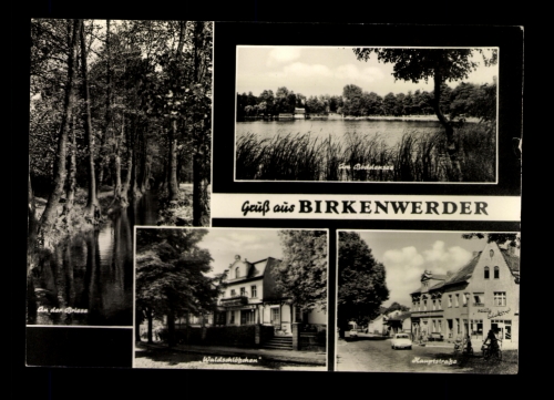 Birkenwerder Lkr. Oberhavel, 4 Bilderkarte