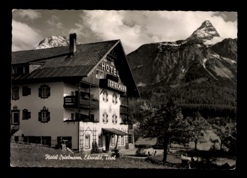 Ehrwald, Tirol, Hotel Spielmann