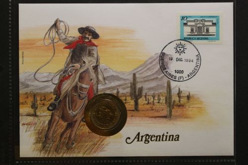 Argentinien, Numisbrief, 19.12.1994