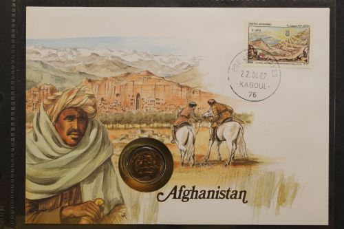 Afghanistan, Numisbrief, 22.4.1987