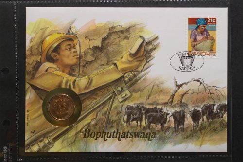 Bophuthatswana, Numisbrief, 4.10.1990