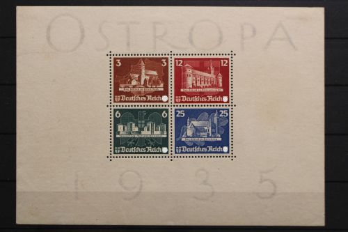 Deutsches Reich, MiNr. Block 3, ungebraucht, BPP Fotoattest