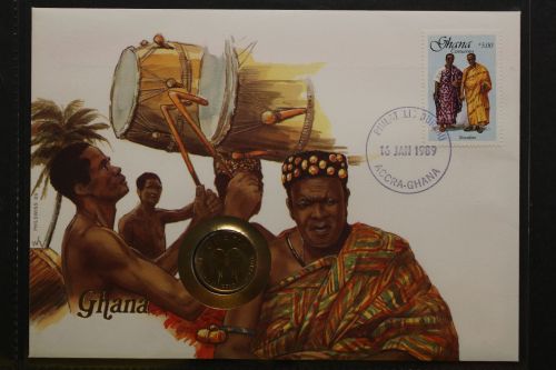 Ghana, Numisbrief, 16.1.1989