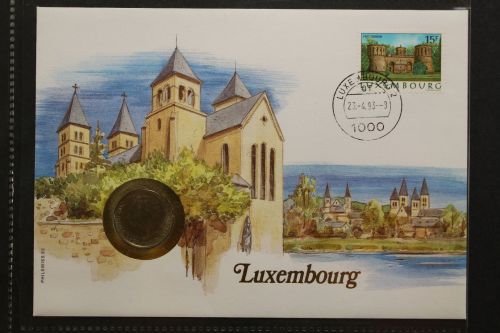 Luxemburg, Numisbrief, 23.4.1993