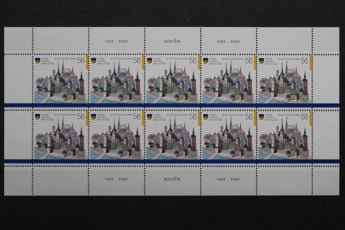 Deutschland (BRD), MiNr. 2232, Kleinbogen Bautzen, postfrisch