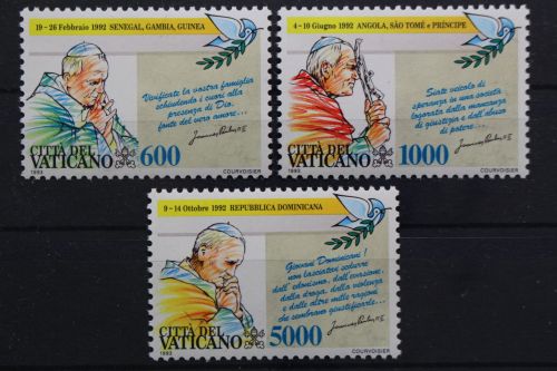 Vatikan, MiNr. 1101-1103, postfrisch