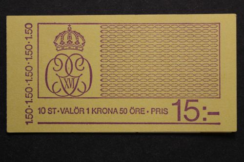 Schweden, MiNr. 1113 MH, gestempelt
