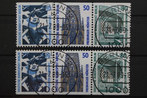 Berlin, MiNr. W 85 + W 86, gestempelt