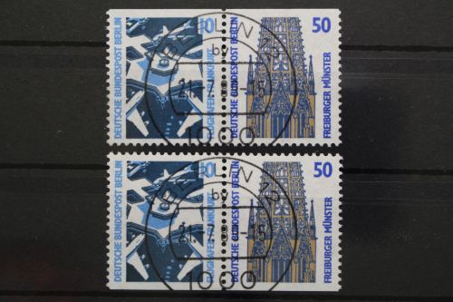 Berlin, MiNr. W 83 + W 84, gestempelt