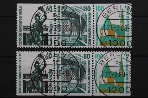 Berlin, MiNr. W 95 + W 96, gestempelt