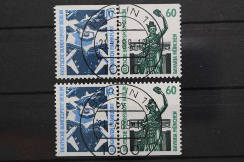 Berlin, MiNr. W 89 + W 90, gestempelt
