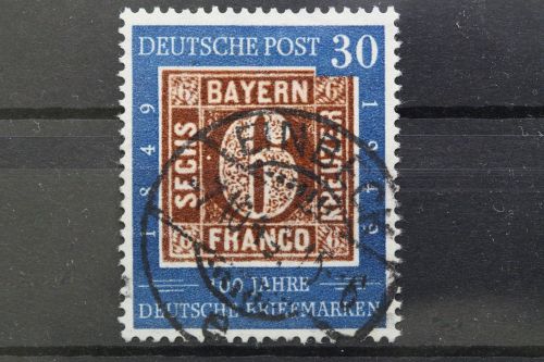 Deutschland (BRD), MiNr. 115 PLF III, gestempelt