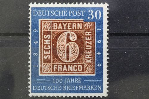 Deutschland (BRD), MiNr. 115 PLF III, Falz