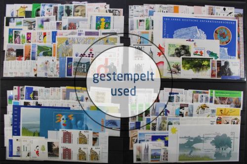 Deutschland, MiNr. 2087-2433 - Jahrgänge 2000-2004, Kollektion, gestempelt