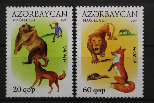 Aserbaidschan, MiNr. 791-792 A, postfrisch