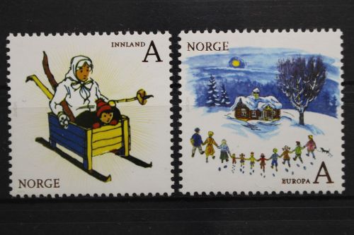 Norwegen, MiNr. 1736-1737 A, postfrisch