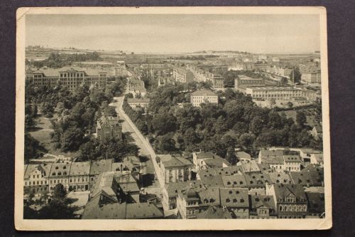 Auerbach, Blick vom Schlossturm, Serie B: Stadt- und Strassenbilder