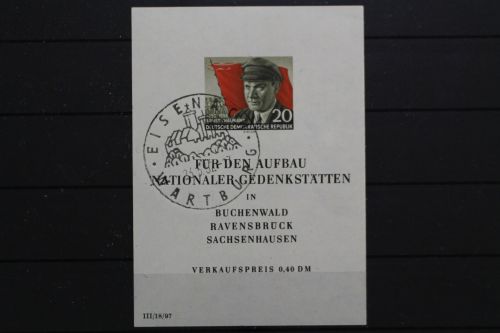 DDR, MiNr. Block 14 SST Eisenach, gestempelt