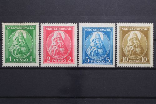 Ungarn, MiNr. 484-487, Neugummi