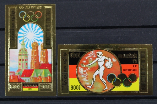 Kambodscha, Olympiade, MiNr. 351-352 B, postfrisch
