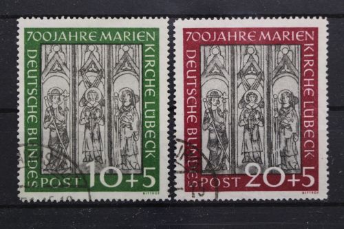 Deutschland (BRD), MiNr. 139-140, gestempelt