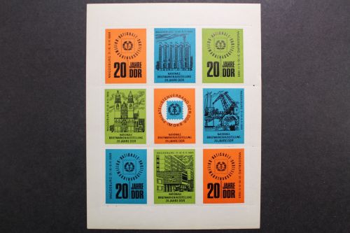 DDR, Vignette Magdeburg, 20 Jahre DDR, 1969