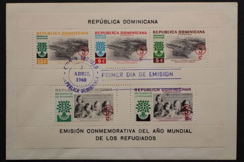 Dominikanische Republik, MiNr. Block 24 A, FDC