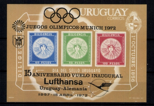 Uruguay, MiNr. Block 15, postfrisch