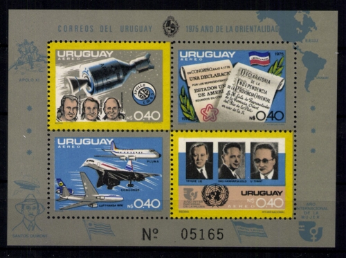 Uruguay, MiNr. Block 27, postfrisch