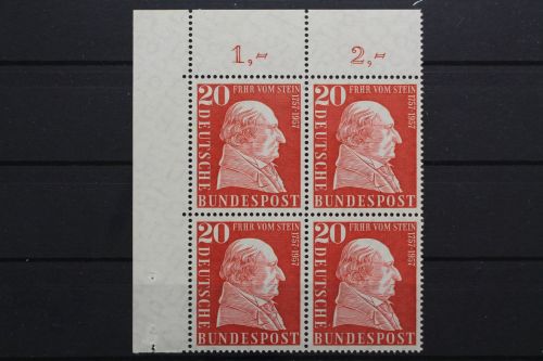 Deutschland, MiNr. 277, Viererblock, Ecke li. oben, postfrisch