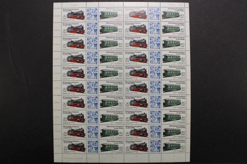 DDR, MiNr. 2864 + 2865, ZD-Bogen, DV 4, postfrisch