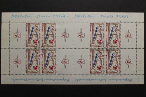 Frankreich, MiNr. 1480 Kleinbogen, gestempelt