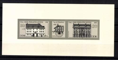 DDR, MiNr. 3118-3119, Schwarzdruck