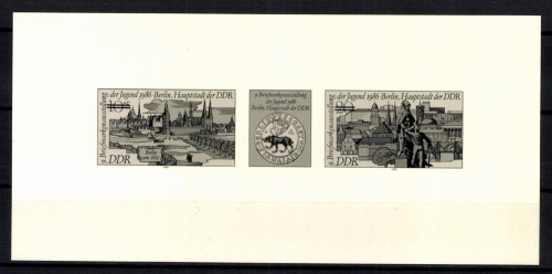 DDR, MiNr. 3030-3031, Schwarzdruck