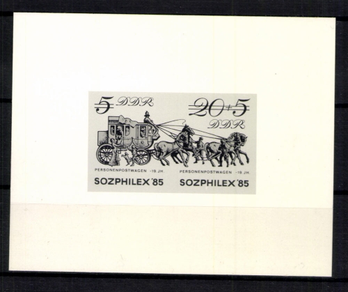 DDR, MiNr. 2965-2966, Schwarzdruck