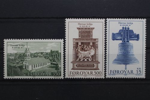 Färöer, MiNr. 179-181, postfrisch