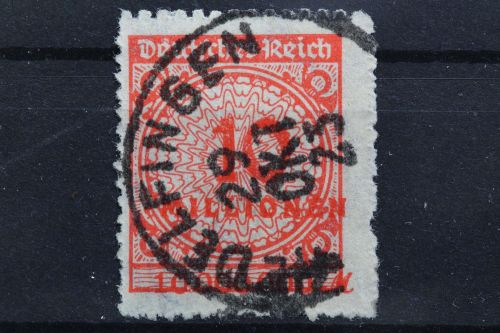 Deutsches Reich, MiNr. 318 B, gestempelt, geprüft Infla