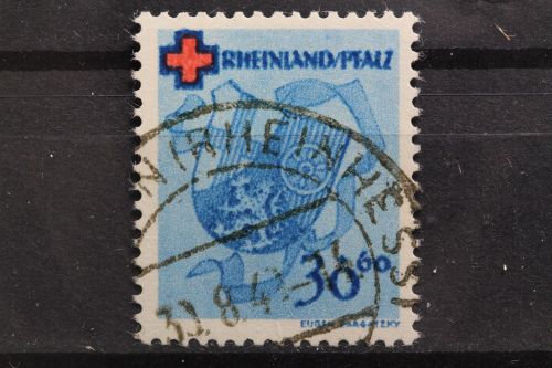 Fz. Rheinland-Pfalz, MiNr. 44 A, gestempelt, BPP Signatur