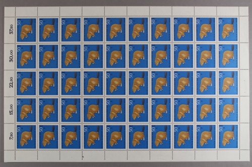Berlin, MiNr. 319, 50er Bogen, postfrisch