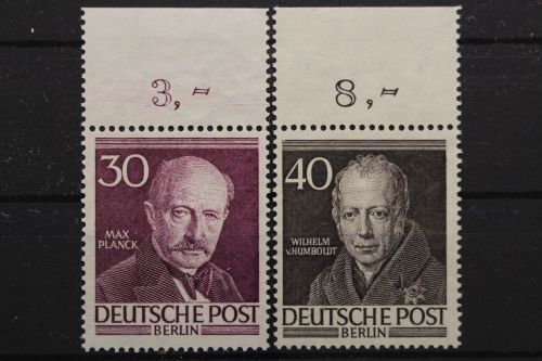 Berlin, MiNr. 99 + 100, Oberränder, postfrisch
