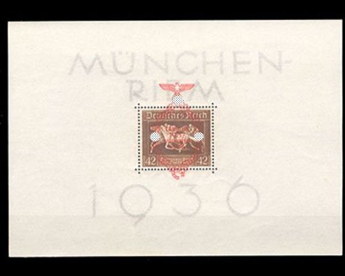 Deutsches Reich, Block 10, gestempelt