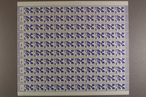 Berlin, MiNr. 409, 100er Bogen, DZ 1, postfrisch