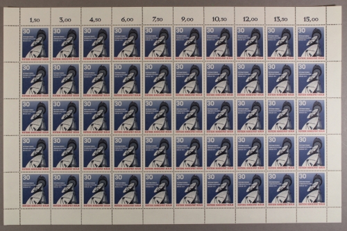 Berlin, MiNr. 391, 50er Bogen, postfrisch