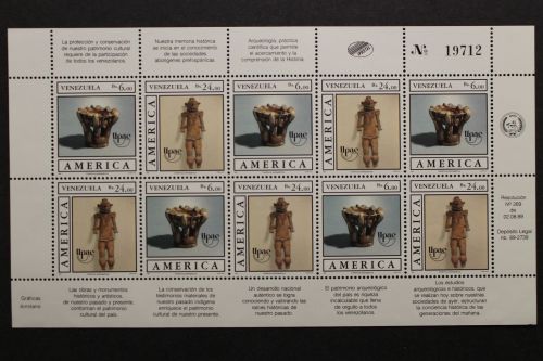 Venezuela, MiNr. 2596-2597, Kleinbogen, postfrisch