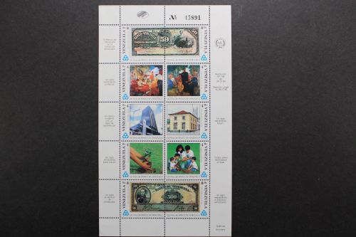 Venezuela, MiNr. 2586-2595, Kleinbogen, postfrisch