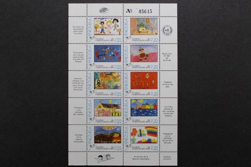 Venezuela, MiNr. 2386-2395, Kleinbogen, postfrisch